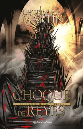 Portada de Choque de reyes. Novela gráfica 4