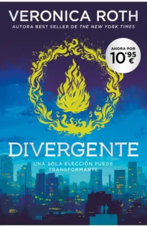 Portada de Divergente