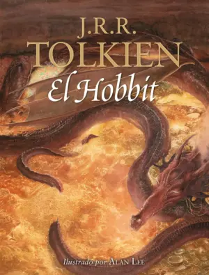 Portada de El hobbit (ilustrado por Alan Lee)