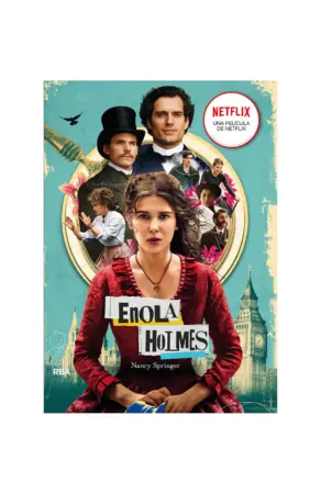 Portada de Enola Holmes. El caso del marqués desaparecido