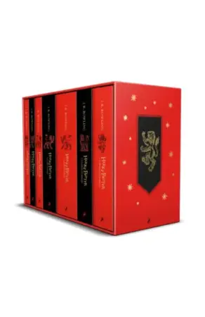 Portada de Estuche Harry Potter Gryffindor (ediciones de las casas de Hogwarts)