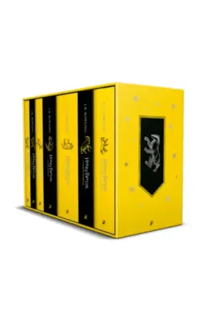 Portada de Estuche Harry Potter Hufflepuff (ediciones de las casas de Hogwarts)