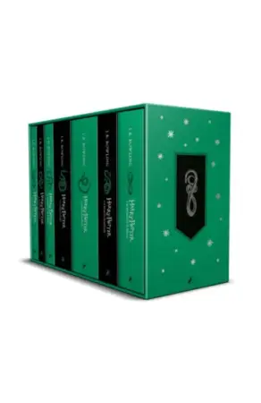 Portada de Estuche Harry Potter Slytherin (ediciones de las casas de Hogwarts)