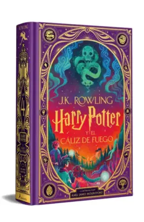 Portada de Harry Potter y el cáliz de fuego (edición ilustrada interactiva)