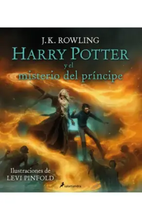 Portada de Harry Potter y el misterio del príncipe (edición ilustrada por Levi Pinfold)