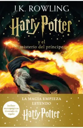 Portada de Harry Potter y el misterio del príncipe
