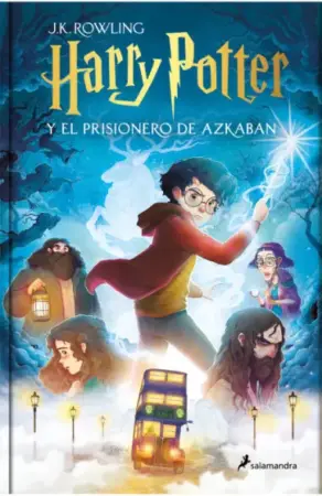 Portada de Harry Potter y el prisionero de Azkaban (edición ilustrada por Xavier Bonet)