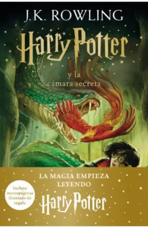 Portada de Harry Potter y la cámara secreta