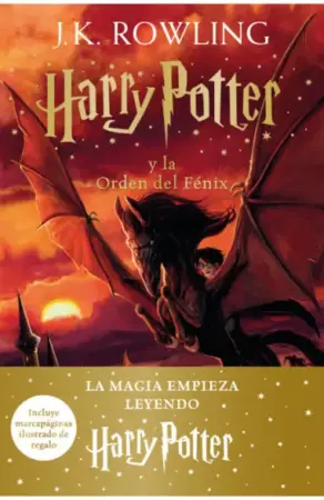 Portada de Harry Potter y la Orden del Fénix