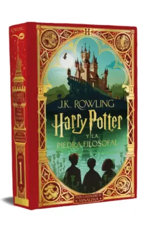Portada de Harry Potter y la piedra filosofal (edición MinaLima)