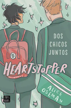 Portada de Heartstopper 1. Dos chicos juntos
