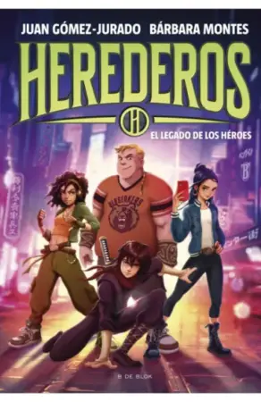 Portada de Herederos 1. El legado de los héroes