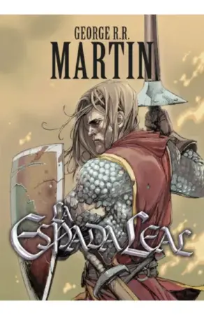 Portada de La espada leal. Novela gráfica