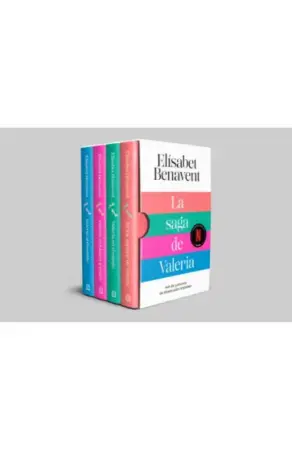Portada de La saga de Valeria (edición estuche)