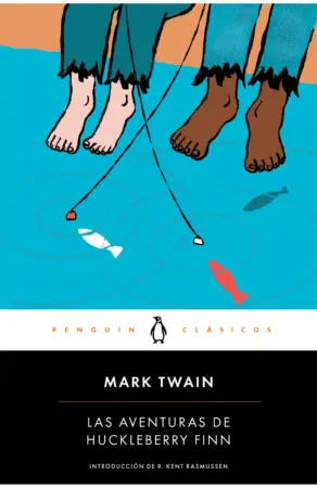 Portada de Las aventuras de Huckleberry Finn