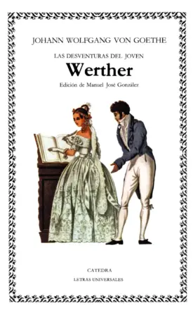 Portada de Las desventuras del joven Werther