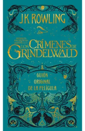 Portada de Los crímenes de Grindelwald. Guion original de la película