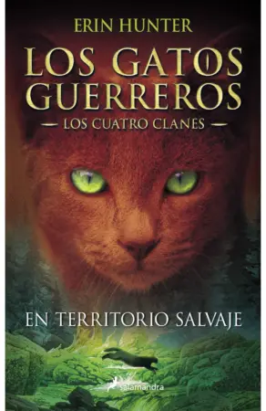 Portada de Los Gatos Guerreros. En territorio salvaje