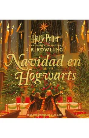 Portada de Navidad en Hogwarts