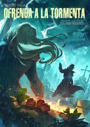 Portada de Ofrenda a la tormenta (novela gráfica)