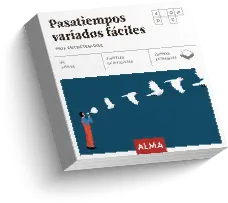 Portada de Pasatiempos variados fáciles muy entretenidos
