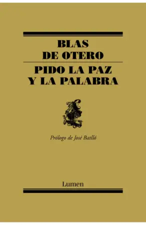 Portada de Pido la paz y la palabra