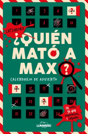 Portada de ¿Quién mató a Max? Calendario de adviento