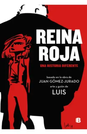 Portada de Reina Roja. La novela gráfica