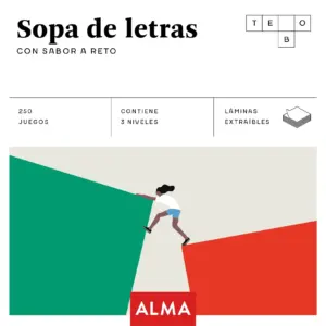 Portada de Sopas de letras con sabor a reto