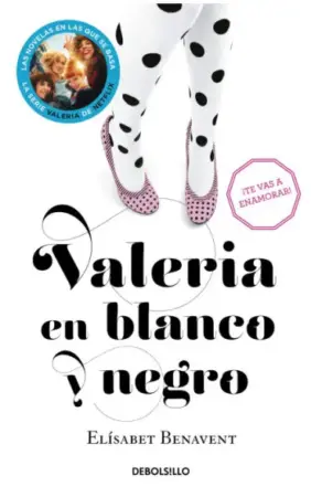 Portada de Valeria en blanco y negro
