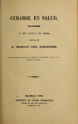 Portada de Curarse en salud