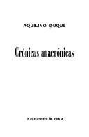 Portada de Crónicas anacrónicas