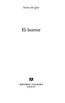 Portada de El horror