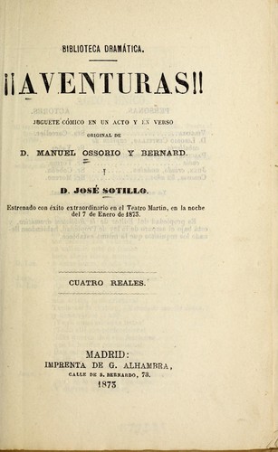 Portada de !Aventuras!