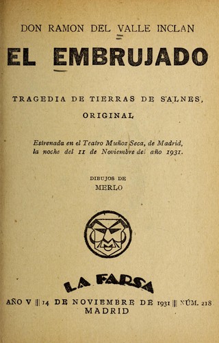 Portada de El embrujado