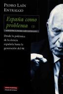 Portada de España como problema