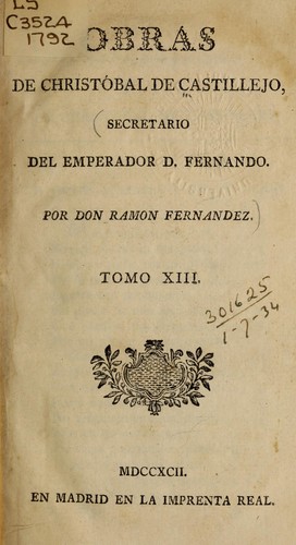 Portada de Obras