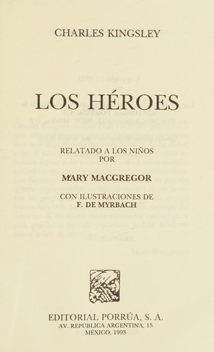 Portada de Los héroes