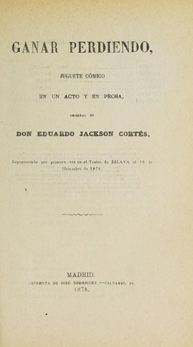 Portada de Ganar perdiendo